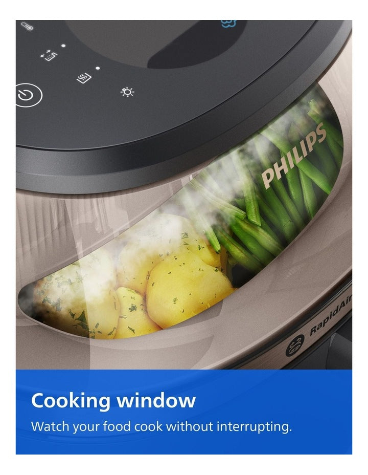 5000 Series XXL Steam Airfryer 7.2L in Black NA547/07