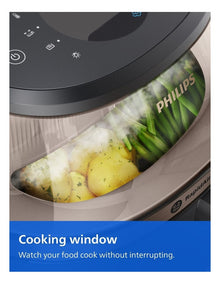 5000 Series XXL Steam Airfryer 7.2L in Black NA547/07