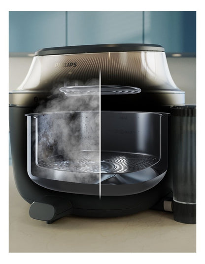 5000 Series XXL Steam Airfryer 7.2L in Black NA547/07