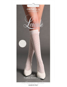 Ornella Rumi Knee High Sock in Creme