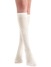 Ornella Rumi Knee High Sock in Creme