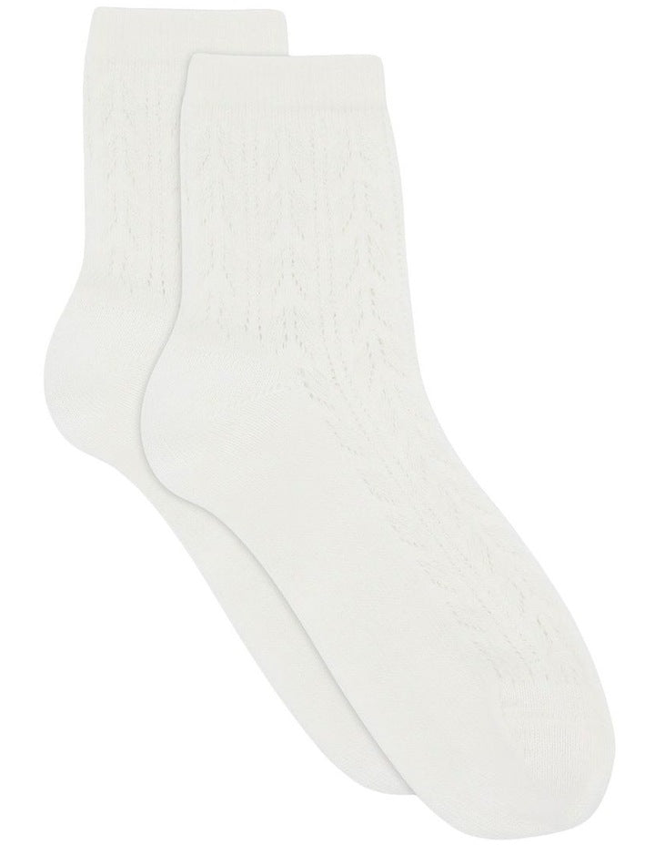 Mia Pointelle in Cream
