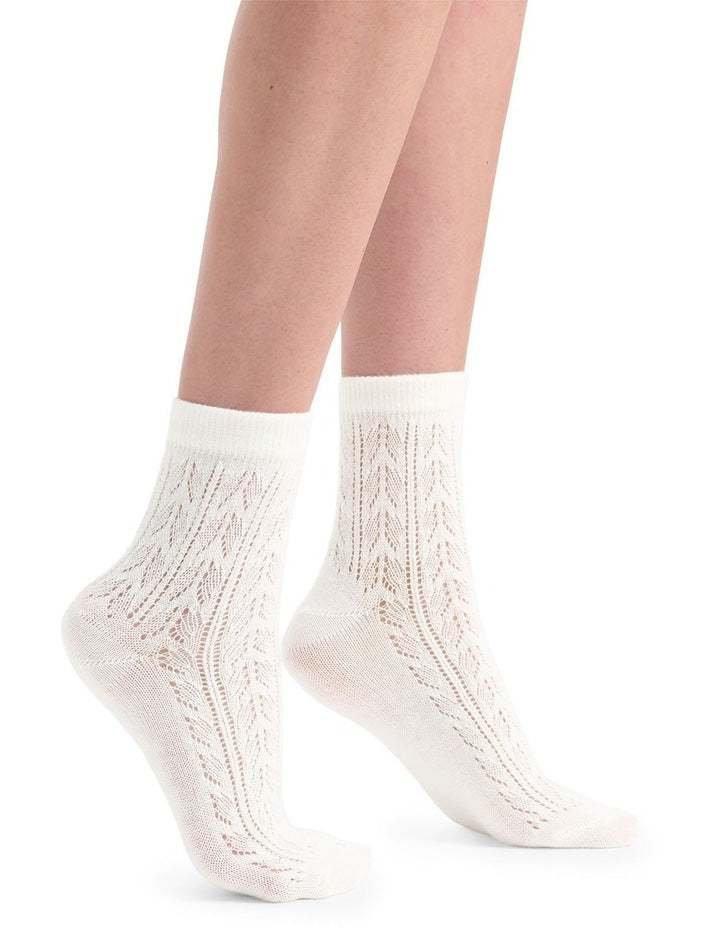 Mia Pointelle in Cream