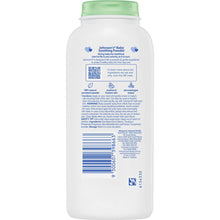 Johnson's Baby Pure Cornstarch Aloe Vit e Moisture Absorb Baby Powder 200g
