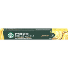 Starbucks by Nespresso Creamy Vanilla Coffee Pods 10 Pack