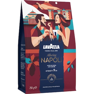 Lavazza Tales Of Italy Napoli Ground Coffee 250g