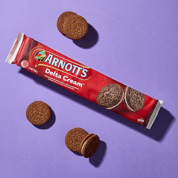 Arnott's Delta Cream Biscuits 250g