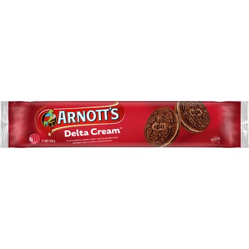 Arnott's Delta Cream Biscuits 250g