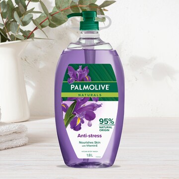 Palmolive Naturals Body Wash Anti Stress With Ylang Ylang & Iris 1.8L