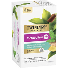 Twinings Live Well Metabolism+ Flavoured Infusions 20 Pack
