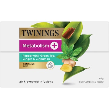 Twinings Live Well Metabolism+ Flavoured Infusions 20 pack