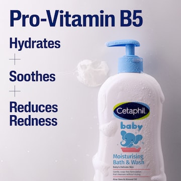 Cetaphil Baby Moisturising Bath & Wash Delicate Skin 400mL