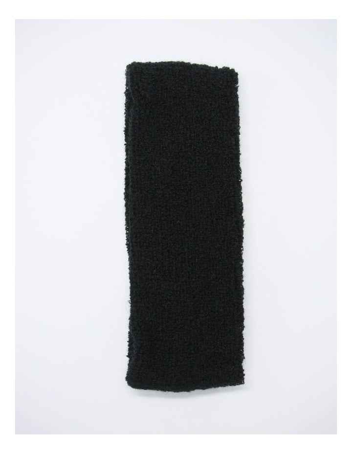 Terry Headband in Black