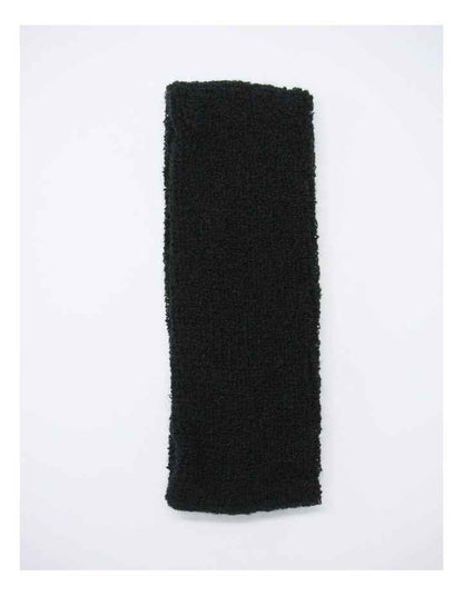 Terry Headband in Black
