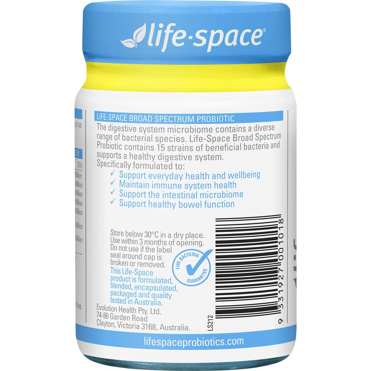 Life-Space Broad Spectrum Probiotic Capsules 90 Pack