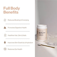 frank simple. Gut Restore Prebiotic Collagen Vanilla Bean Tub 260g