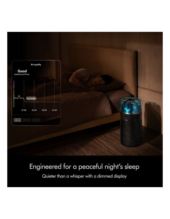 Hushjet Purifier Compact in Black