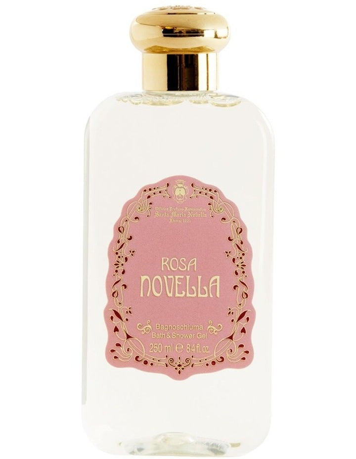 Rosa Novella PET Bath And Shower Gel 250ml