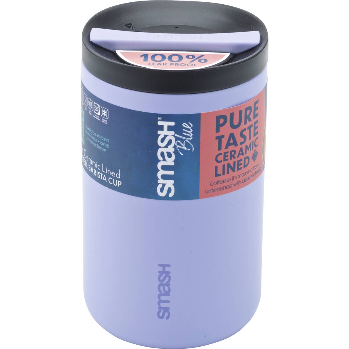 Smash Blue Icon Double Wall Coffee Cup Assorted 350ml