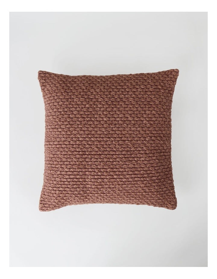 Macedon Cushion in Chocolate