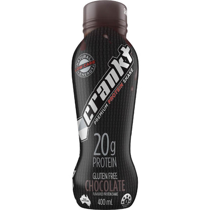 Crankt Premium Protein Shake Chocolate 400ml