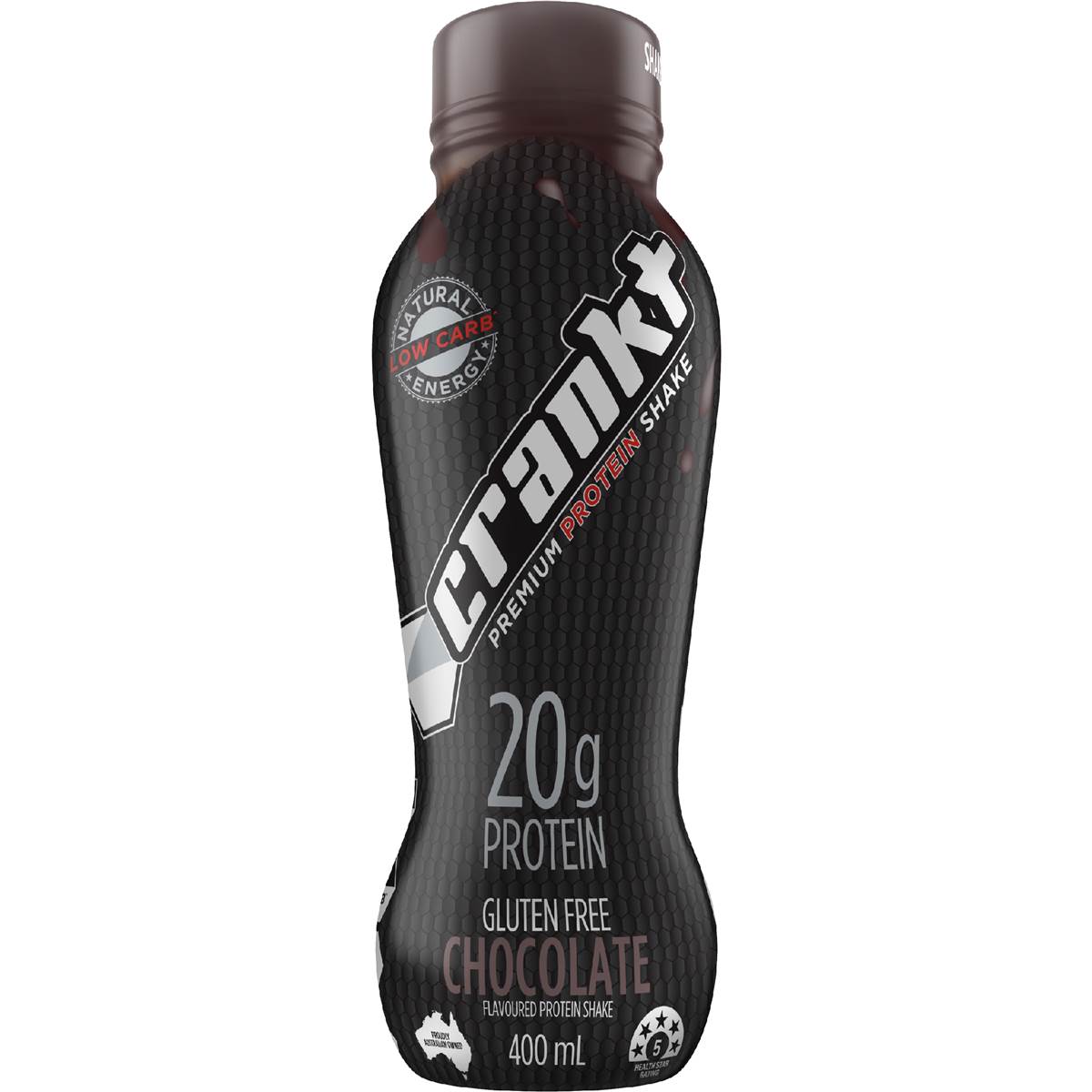 Crankt Premium Protein Shake Chocolate 400ml