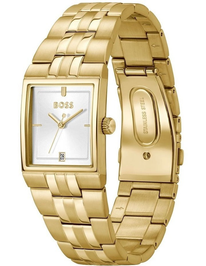 Strivo Iconic Plated Thin Watch in Gold