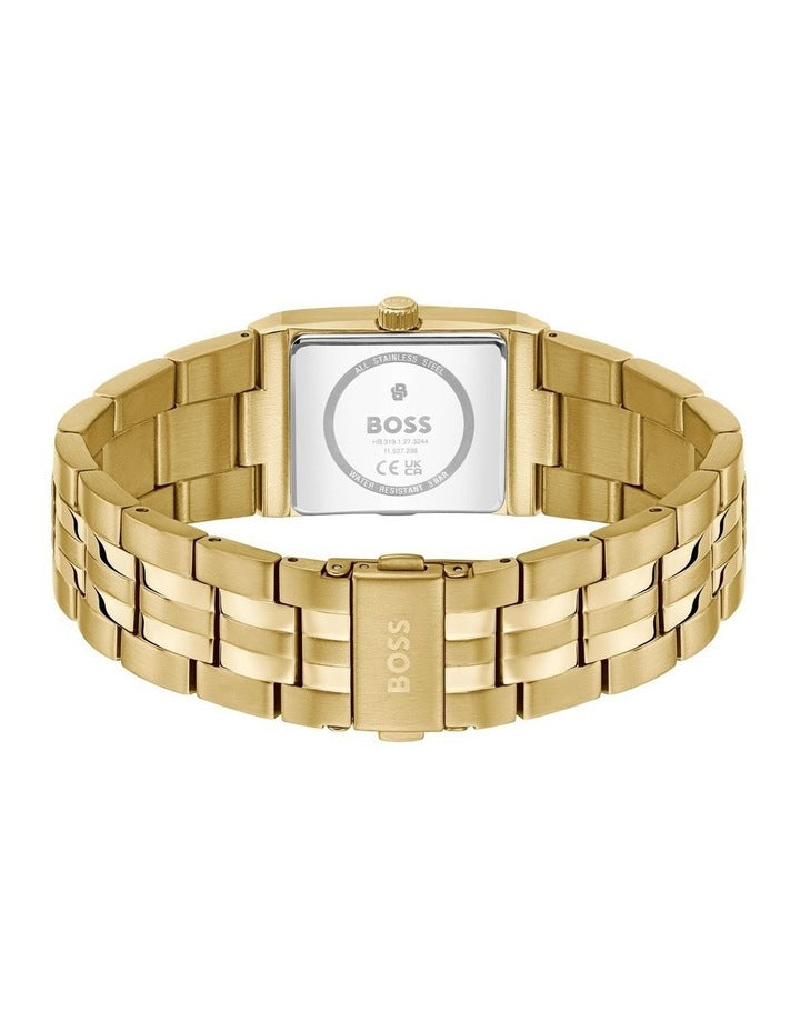 Strivo Iconic Plated Thin Watch in Gold