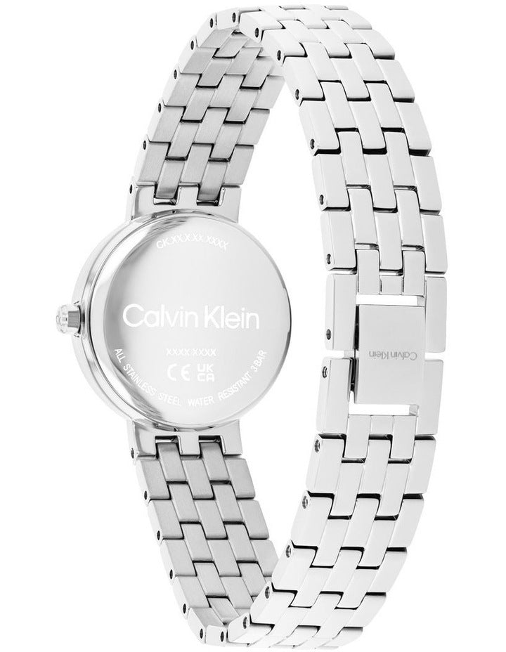 Forme Stainless Steel Dial Watch in Silver White