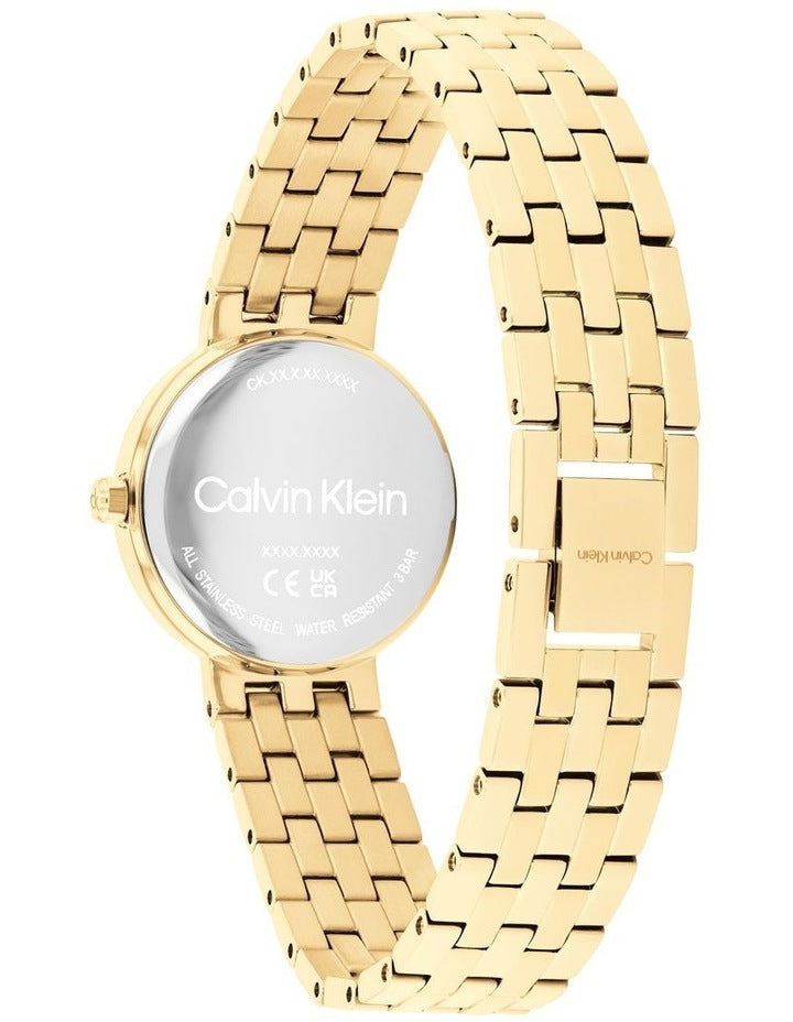 Forme Ionic Plated Thin Steel Dial Watch in Black