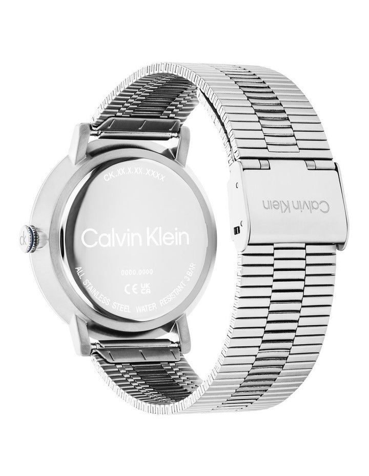 Real Stainless Steel Dial Watch in Blue