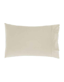 Augusta Cotton Sateen Standard Pillowcase 500TC in Natural