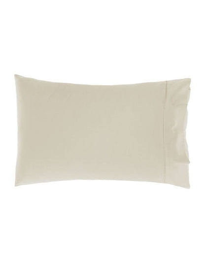 Augusta Cotton Sateen Standard Pillowcase 500TC in Natural