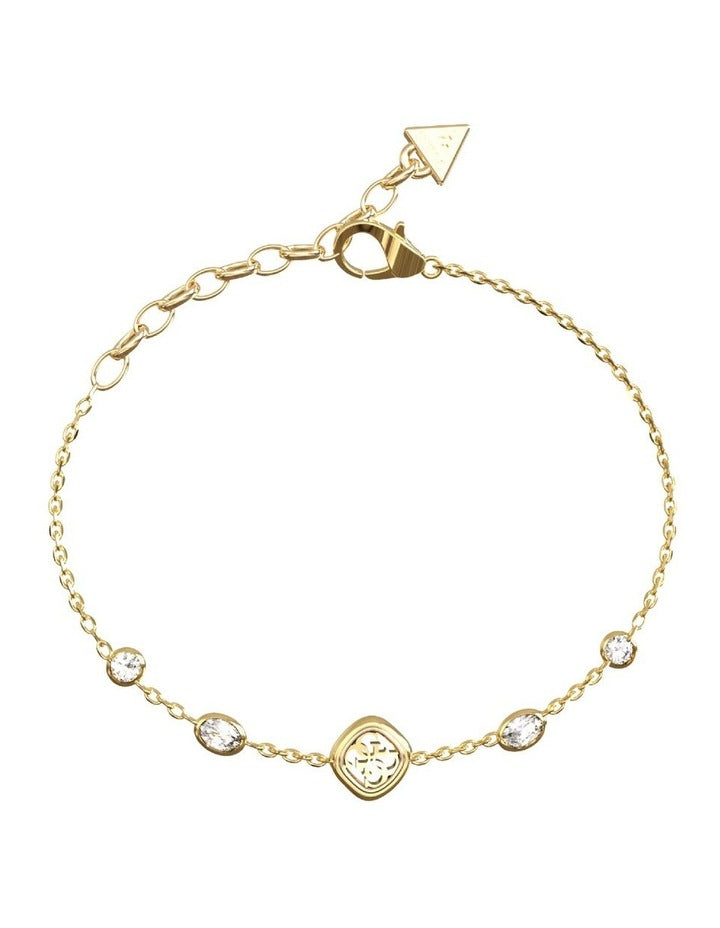Crystals & 4G Bracelet in Gold