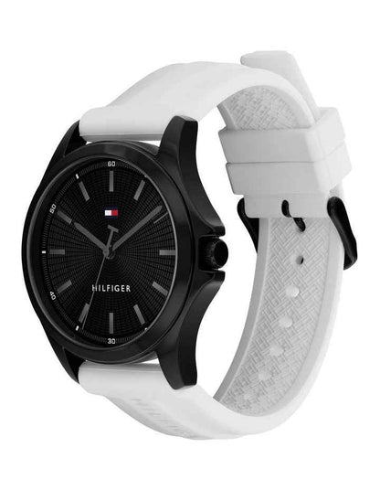 Bruce  Silicone Dial Watch in White