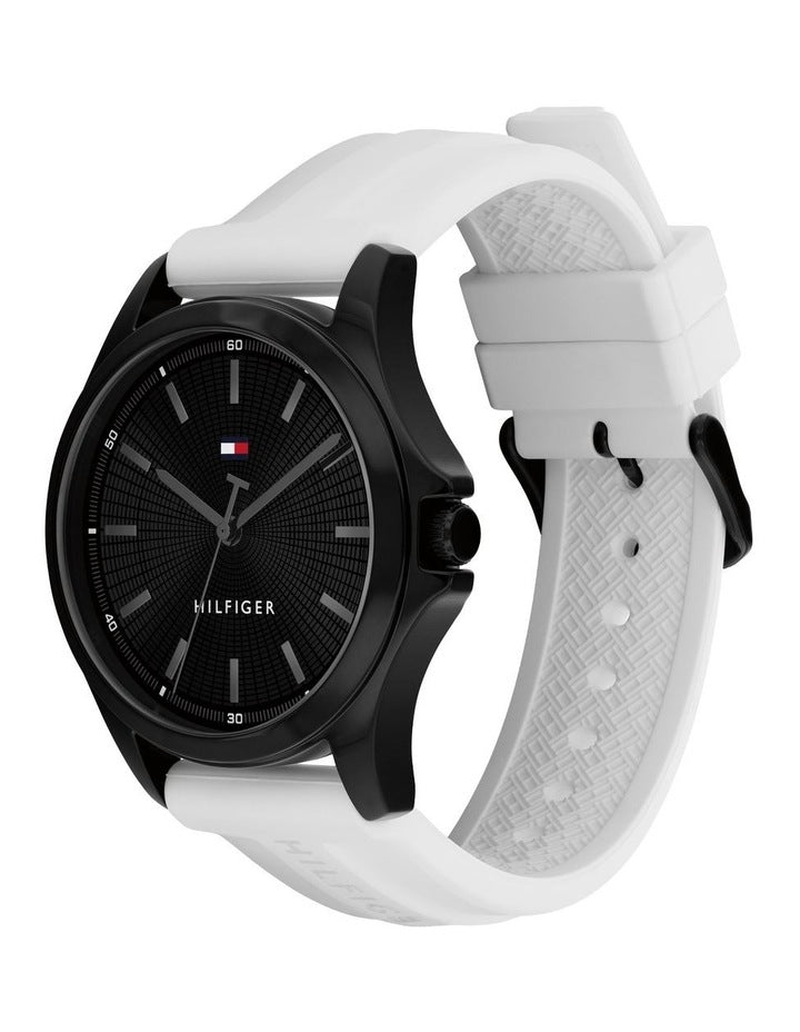 Bruce  Silicone Dial Watch in White