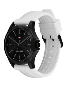 Bruce  Silicone Dial Watch in White