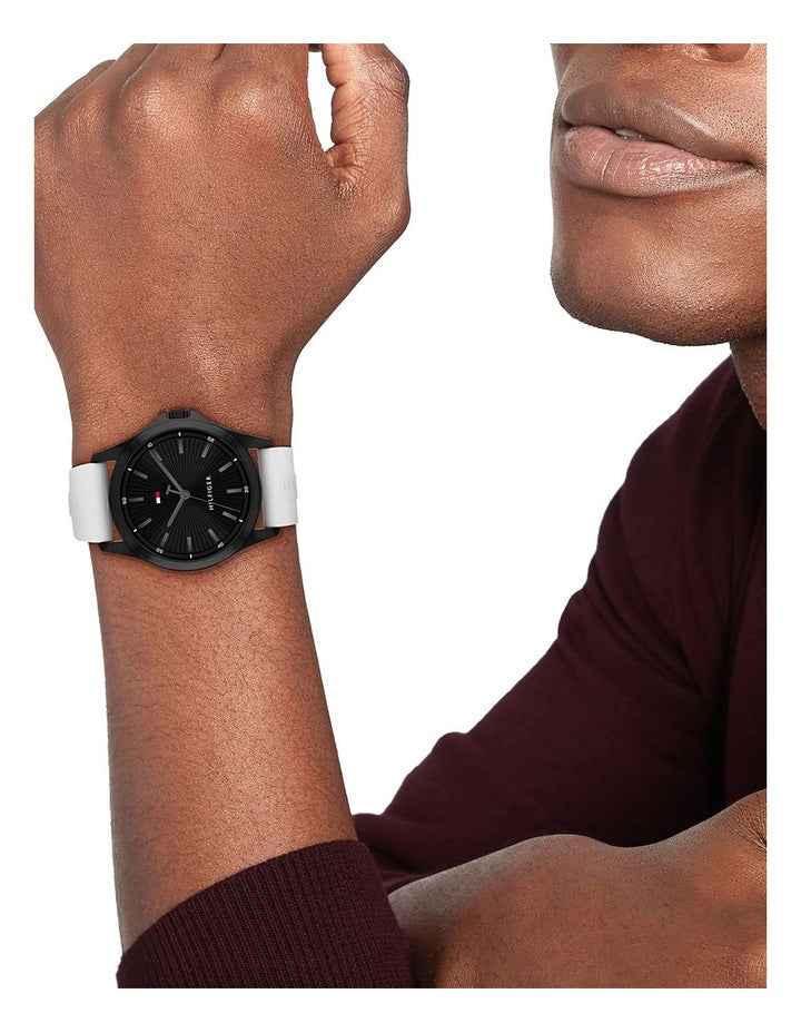Bruce  Silicone Dial Watch in White