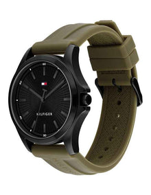 Bruce Silicone Dial Watch in Green