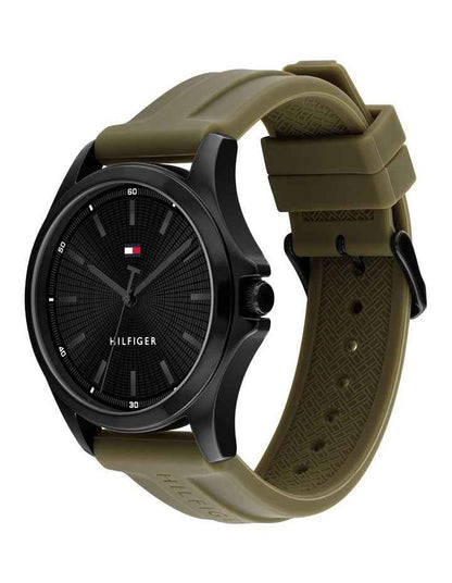 Bruce Silicone Dial Watch in Green