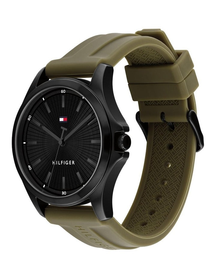 Bruce Silicone Dial Watch in Green