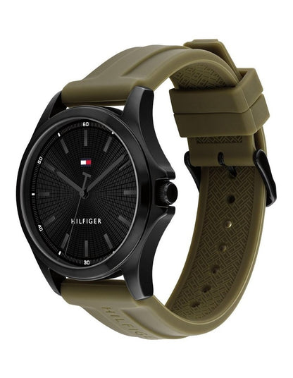 Bruce Silicone Dial Watch in Green