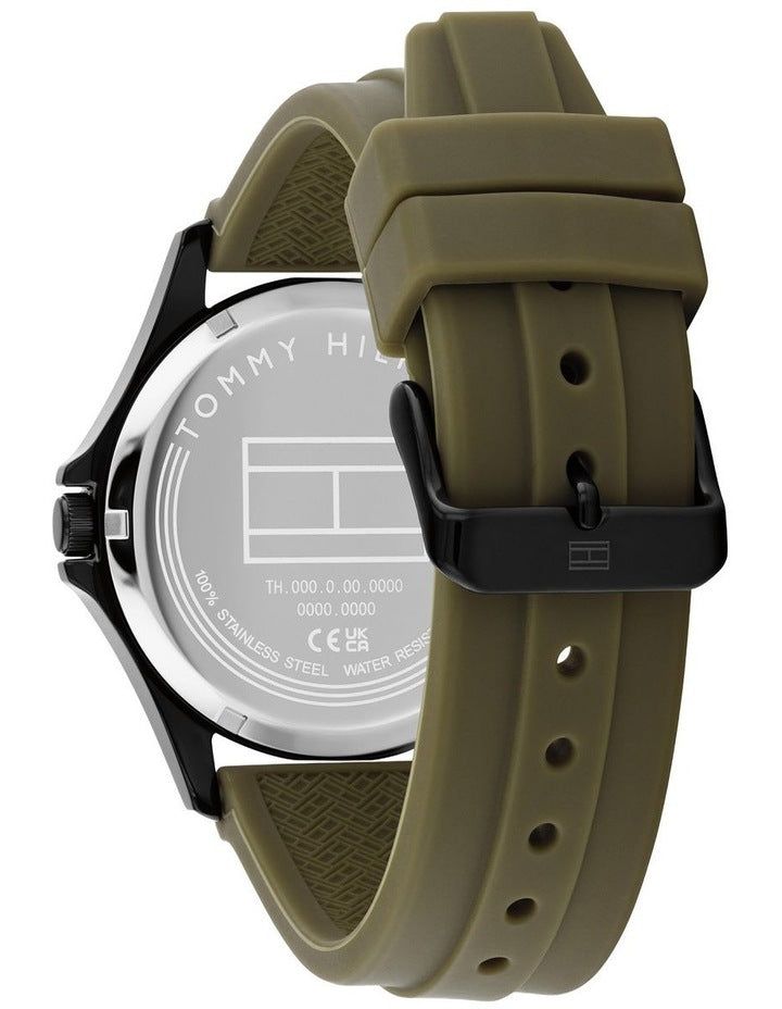 Bruce Silicone Dial Watch in Green