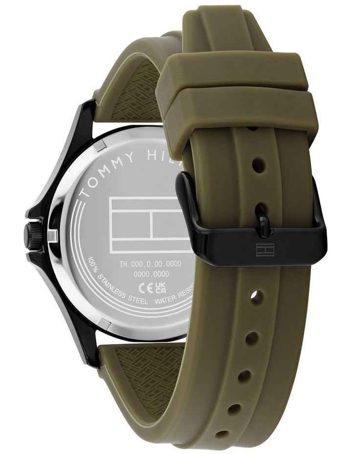 Bruce Silicone Dial Watch in Green
