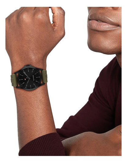 Bruce Silicone Dial Watch in Green