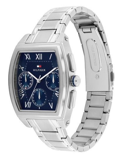 Oxford Stainless Steel Dial Watch in Navy