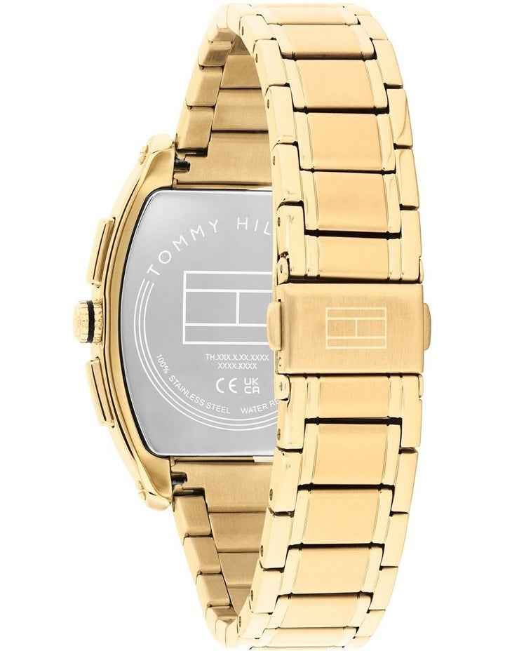 Oxford Ionic Plated Thin Steel Dial Watch in Black