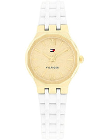 Mackenzie Silicone Dial Watch in Gold