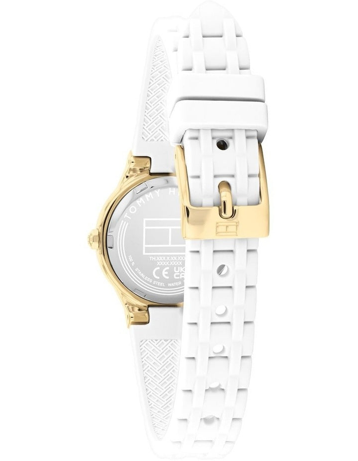 Mackenzie Silicone Dial Watch in Gold