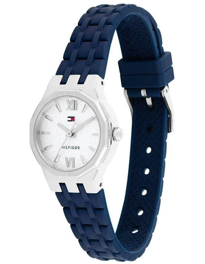 Mackenzie Silicone Dial Watch in Navy